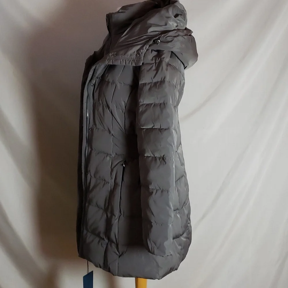 NEW Cole Haan Hooded Down & Feather Jacket